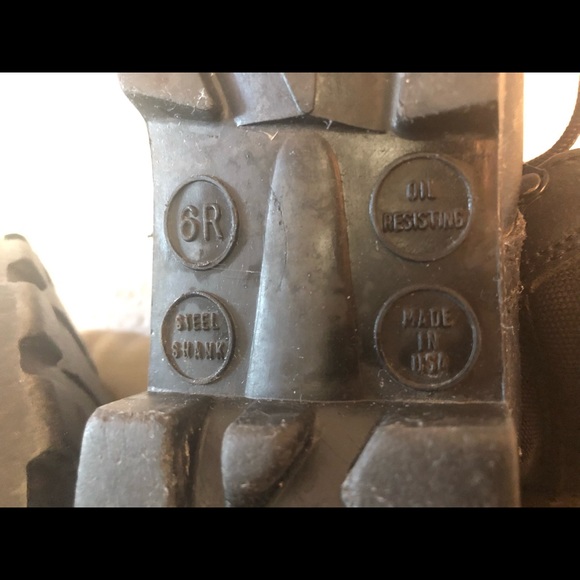 GRUNGE Combat Boots USA Made 7.5 - Picture 3 of 4